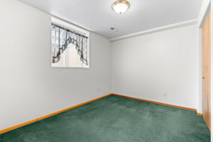 Basement bedroom