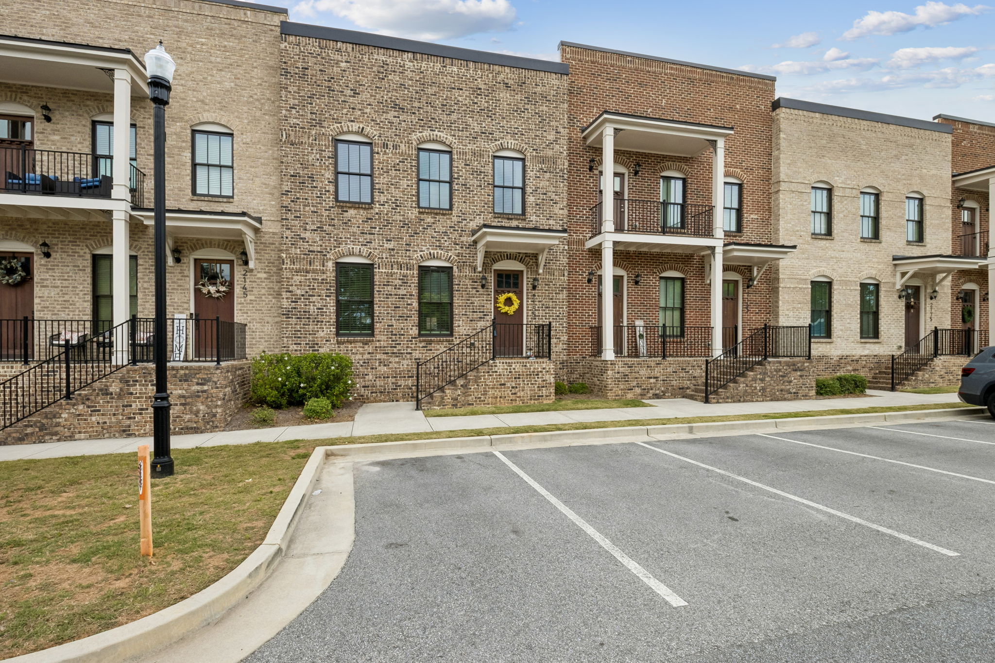 Front of Townhome