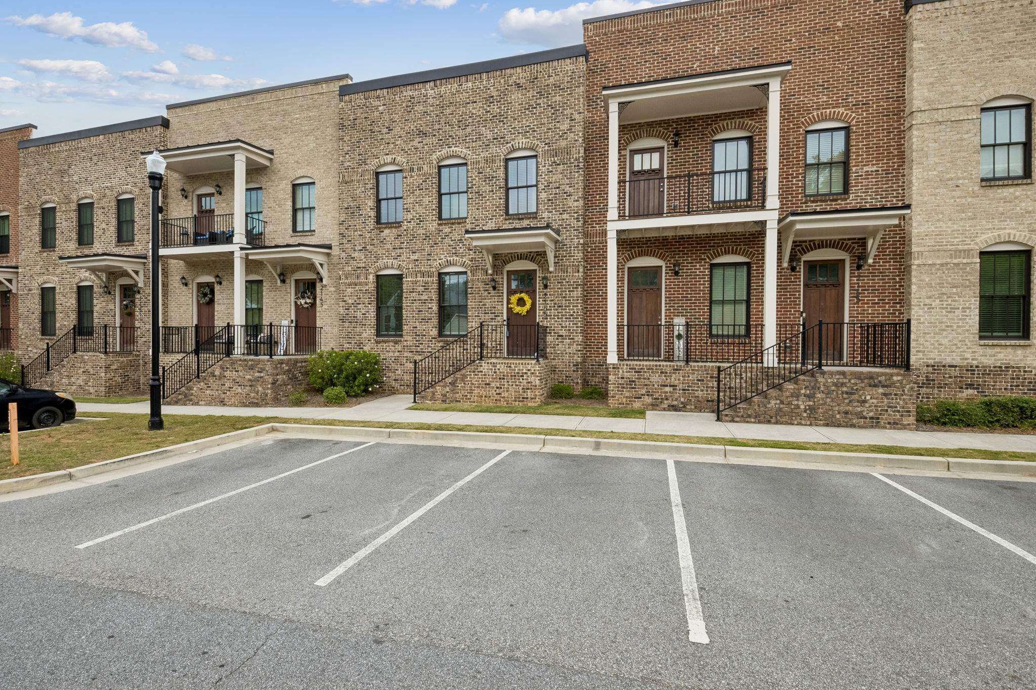 Front of Townhome