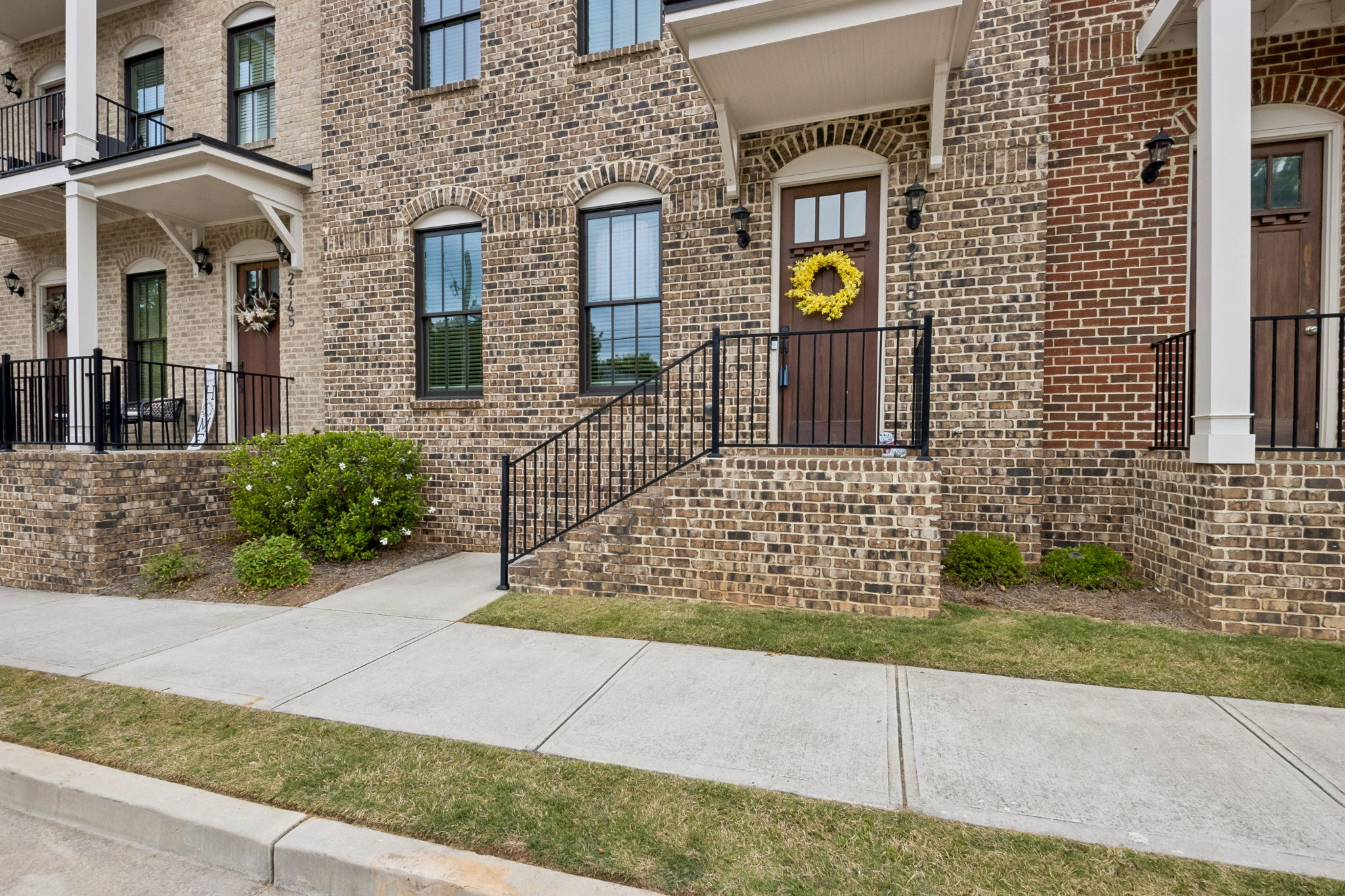 Front of Townhome
