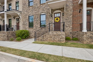Front of Townhome