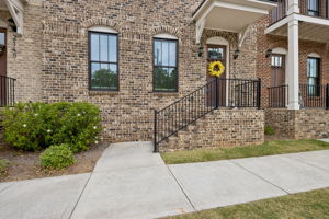 Front of Townhome