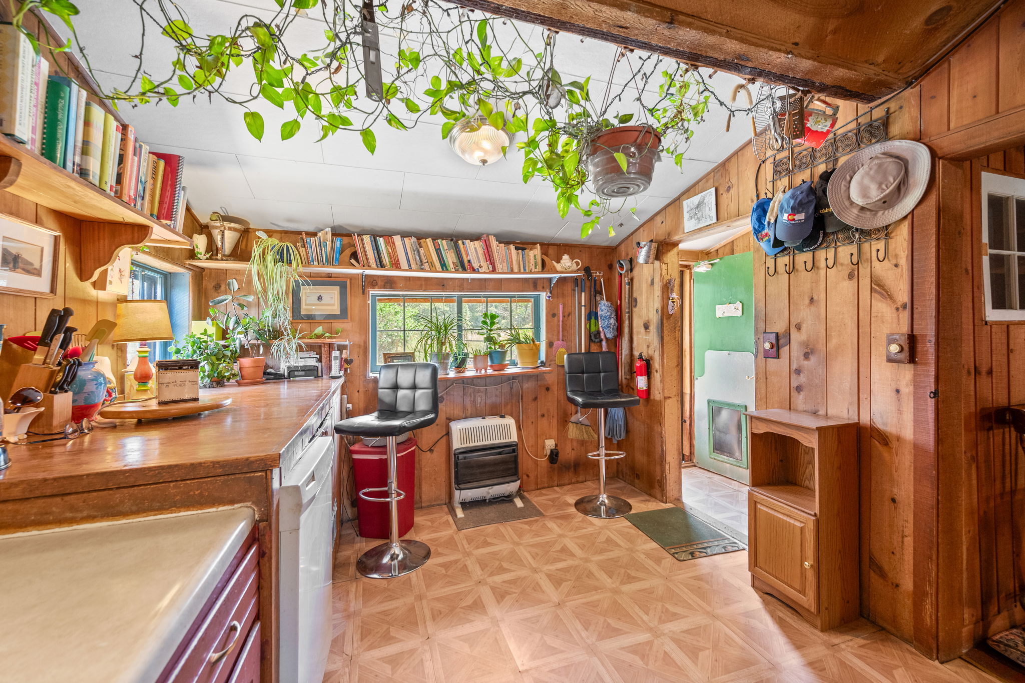 Step inside where warm wood and rustic character set the tone