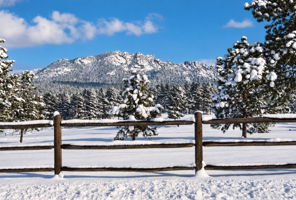 Four seasons.  Ten acres. One remarkable piece of Colorado.   Long Scraggy in winter