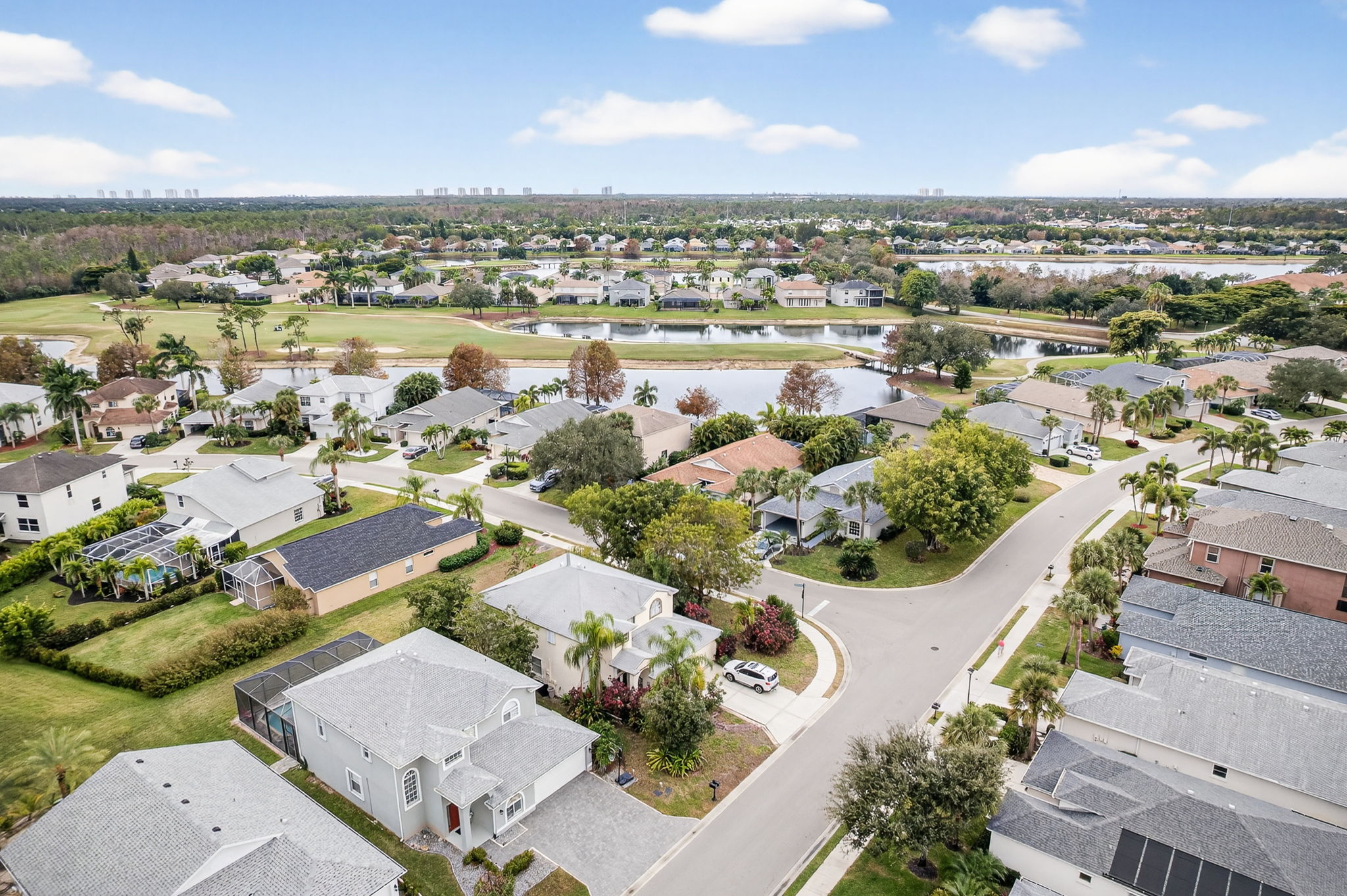 Aerial Front Exterior 3