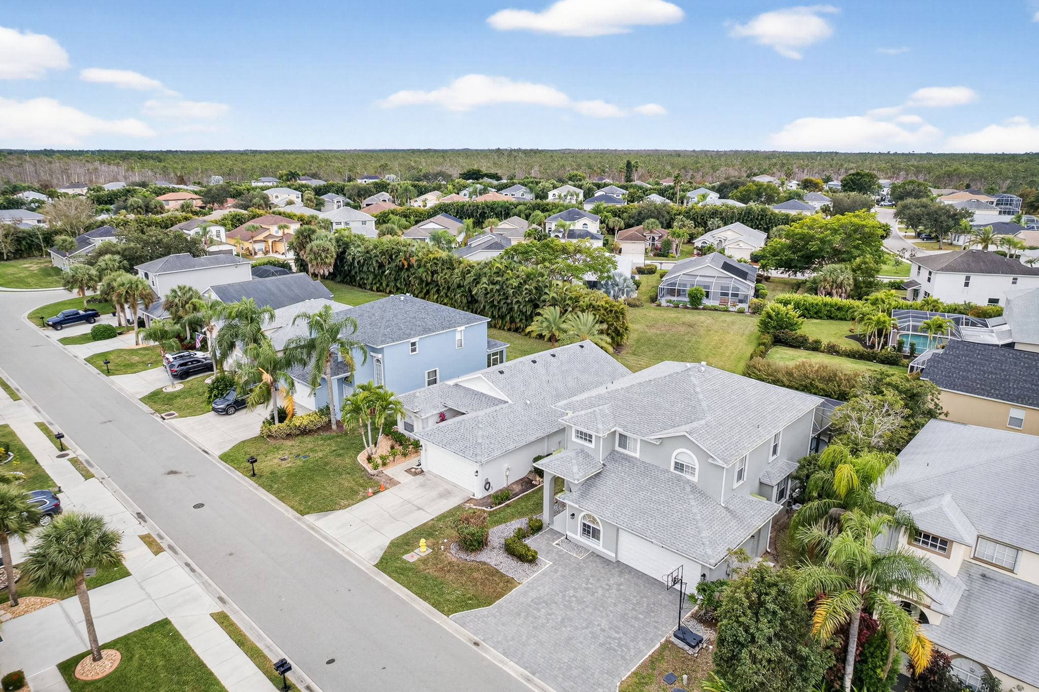 Aerial Front Exterior 4