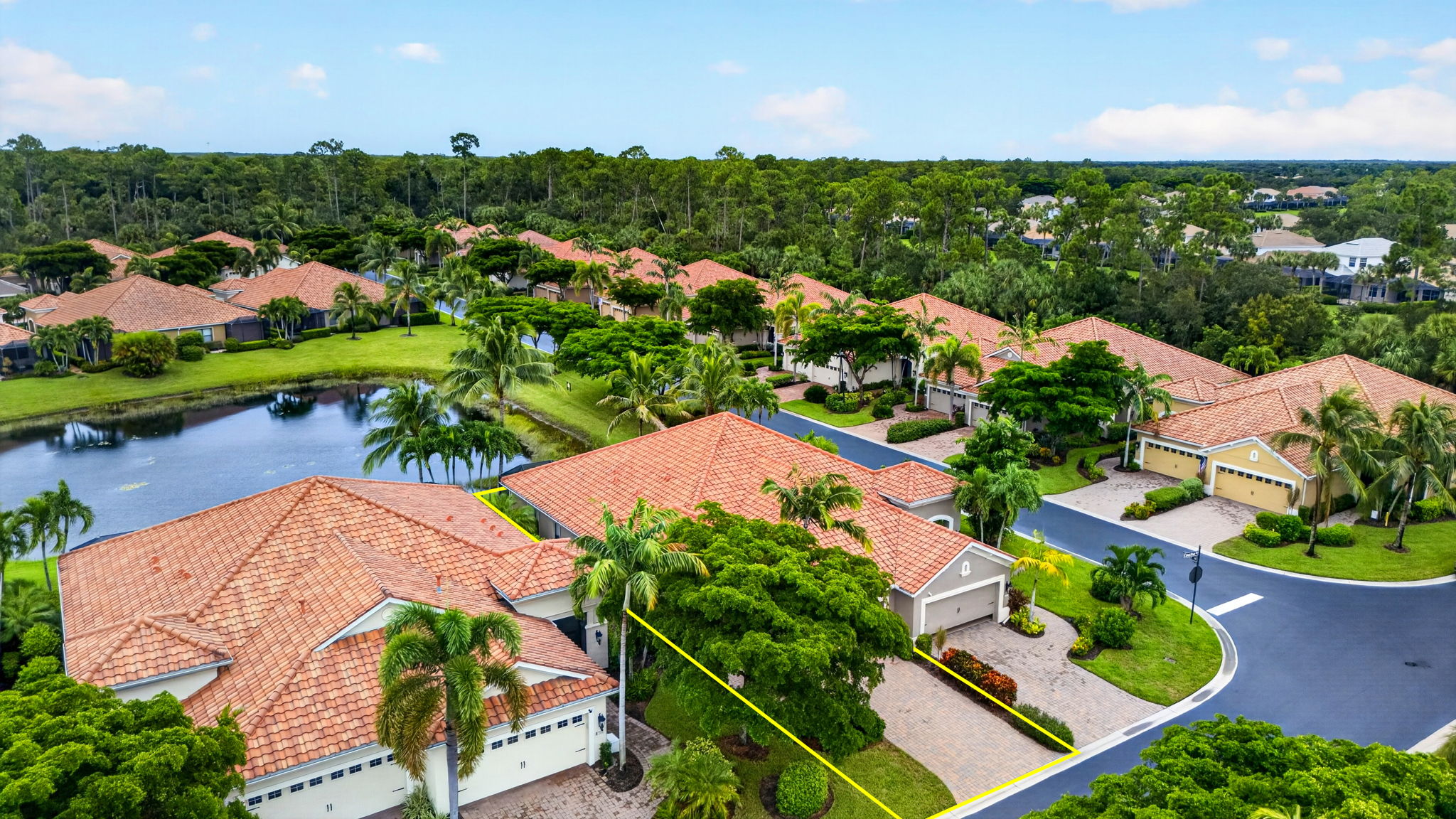 Aerial Front Exterior 3 - lot line
