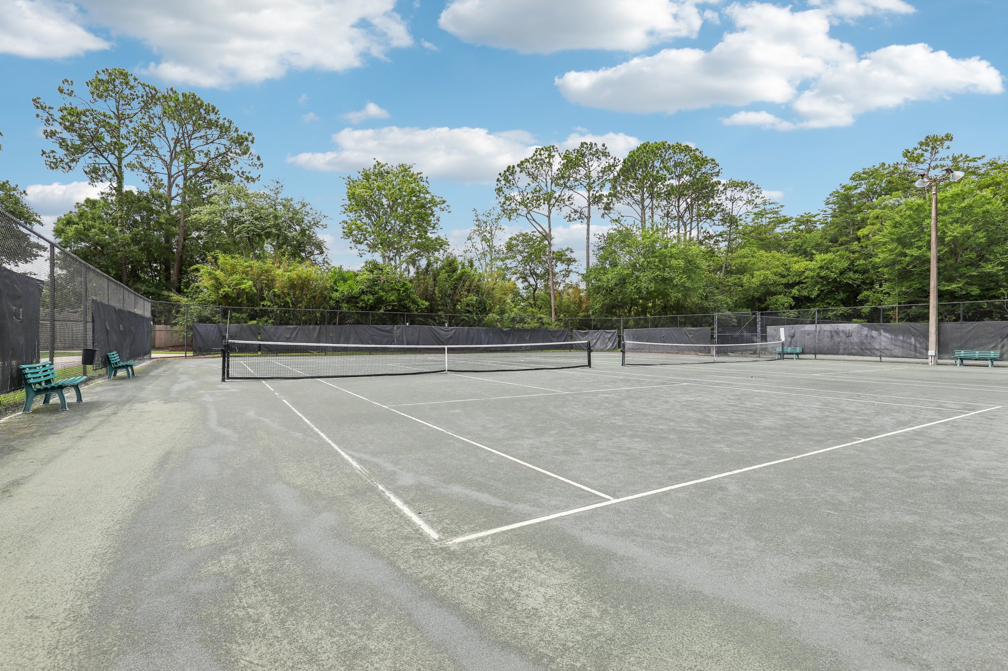 tennis courts