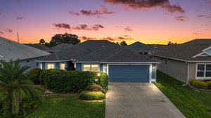 Twilight Front Elevation