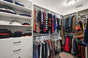 Primary Bedroom Custom Walk-In Closet