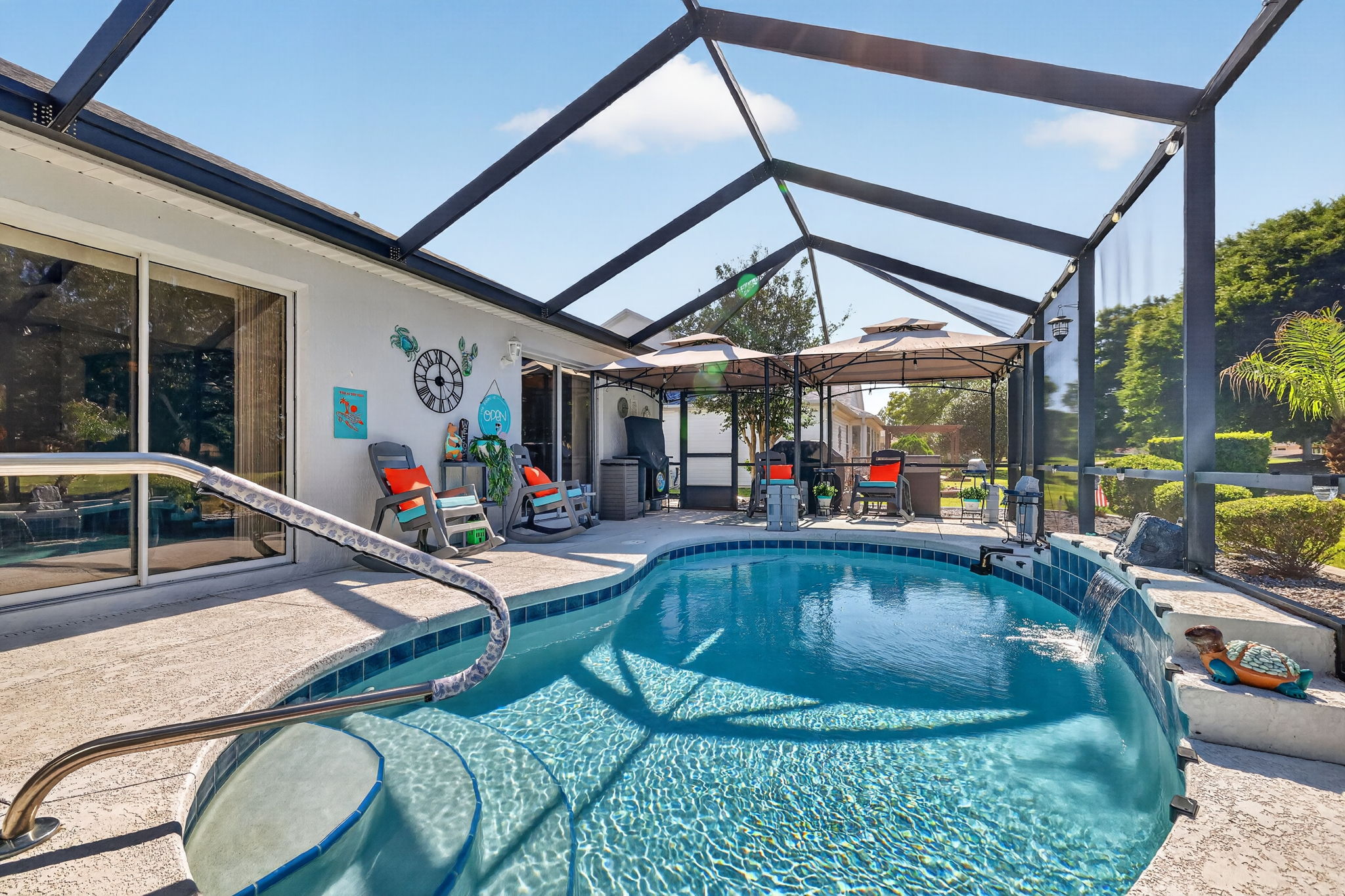 Swimming Pool with Golf Front Views