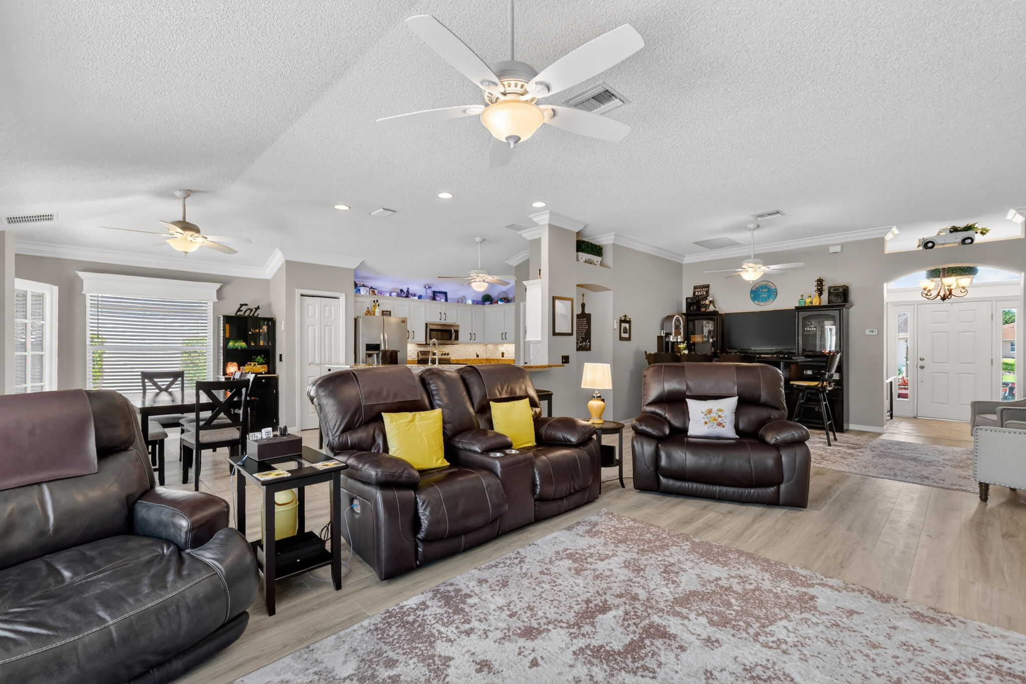 Living, Dining, Kitchen, and Dinette