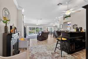 Living, Dining and Dinette