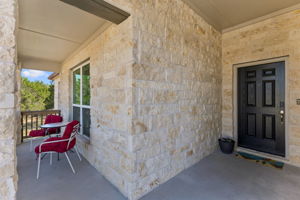 Covered  Front Porch