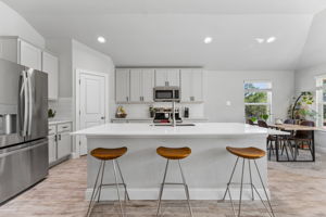 Breakfast bar seating