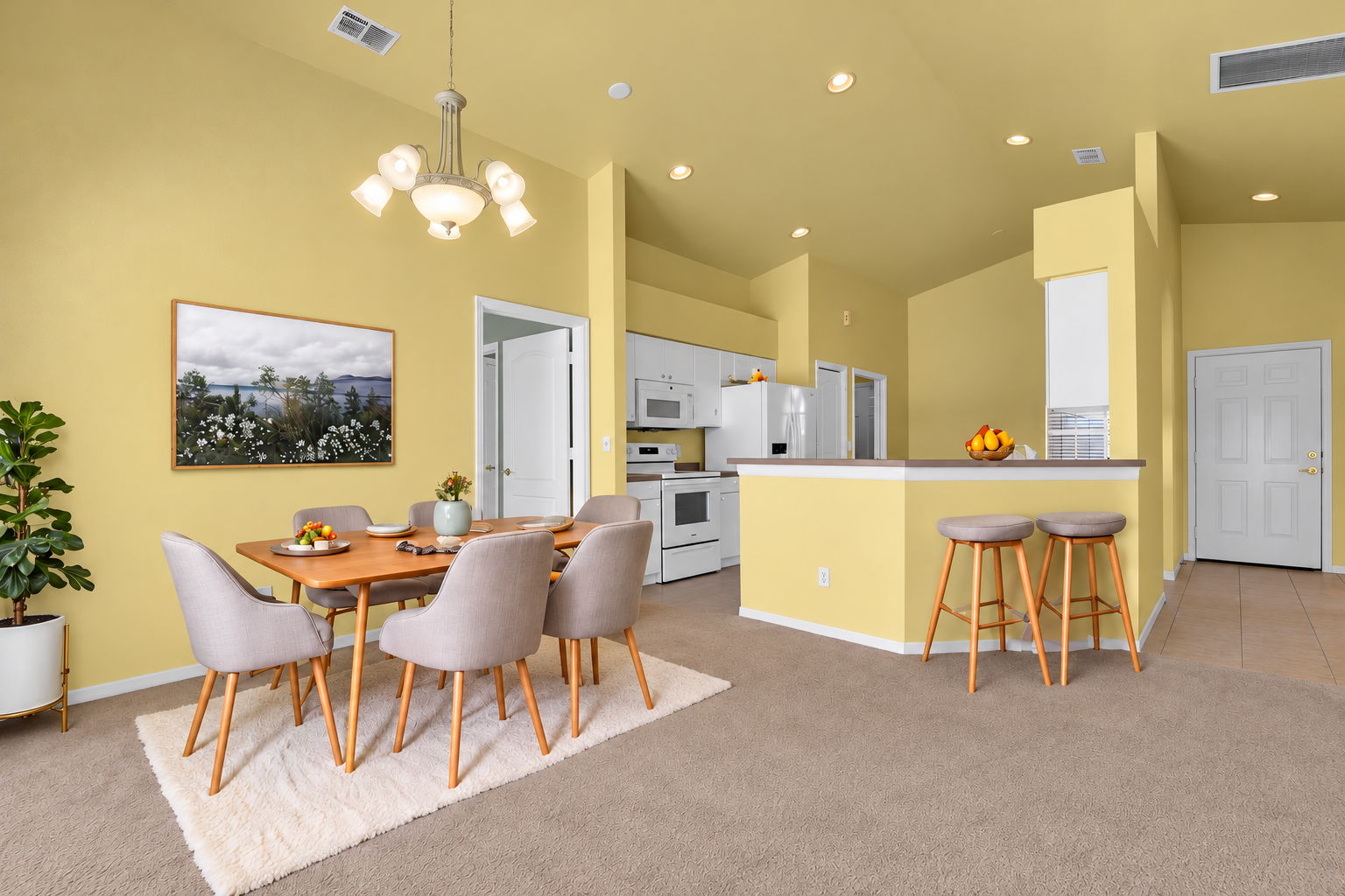 Dining Area & Kitchen (virtual furniture)