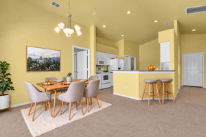 Dining Area & Kitchen (virtual furniture)