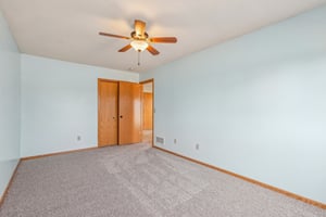 Another view of the second bedroom.