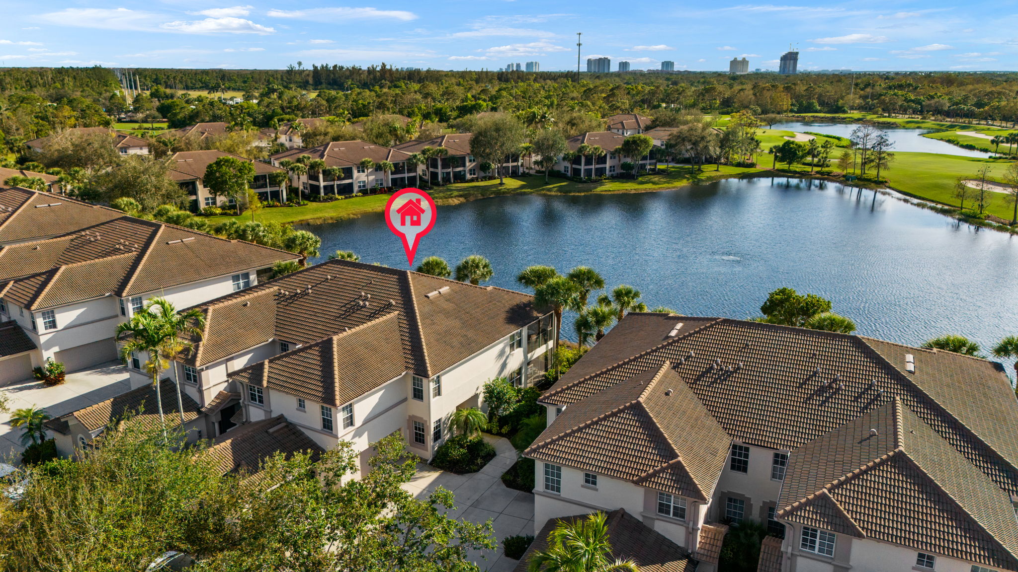 Aerial Front Exterior 3 - marker