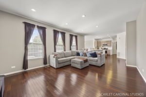The heart of the home! Kitchen, family room, and casual dining area all come together in one open, welcoming space.