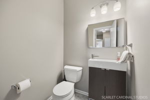 Updated half bath