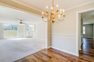 6 Dining B w LR + Kitchen