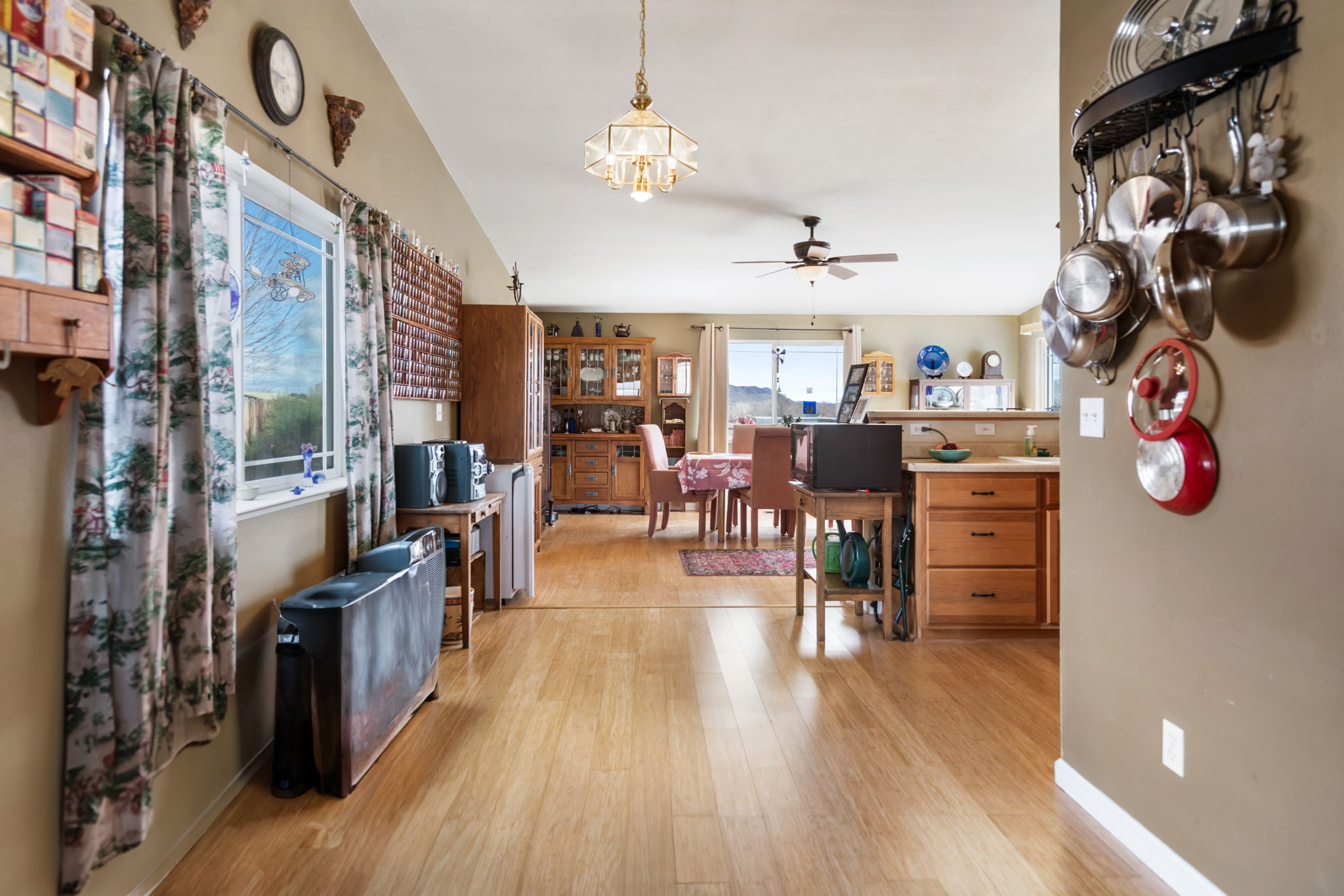 Dining Area to Family room