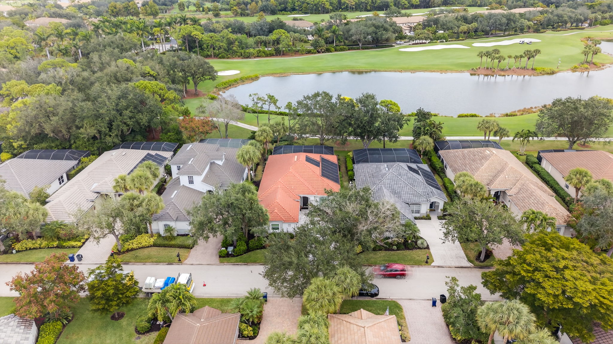 Aerial Front Exterior 1