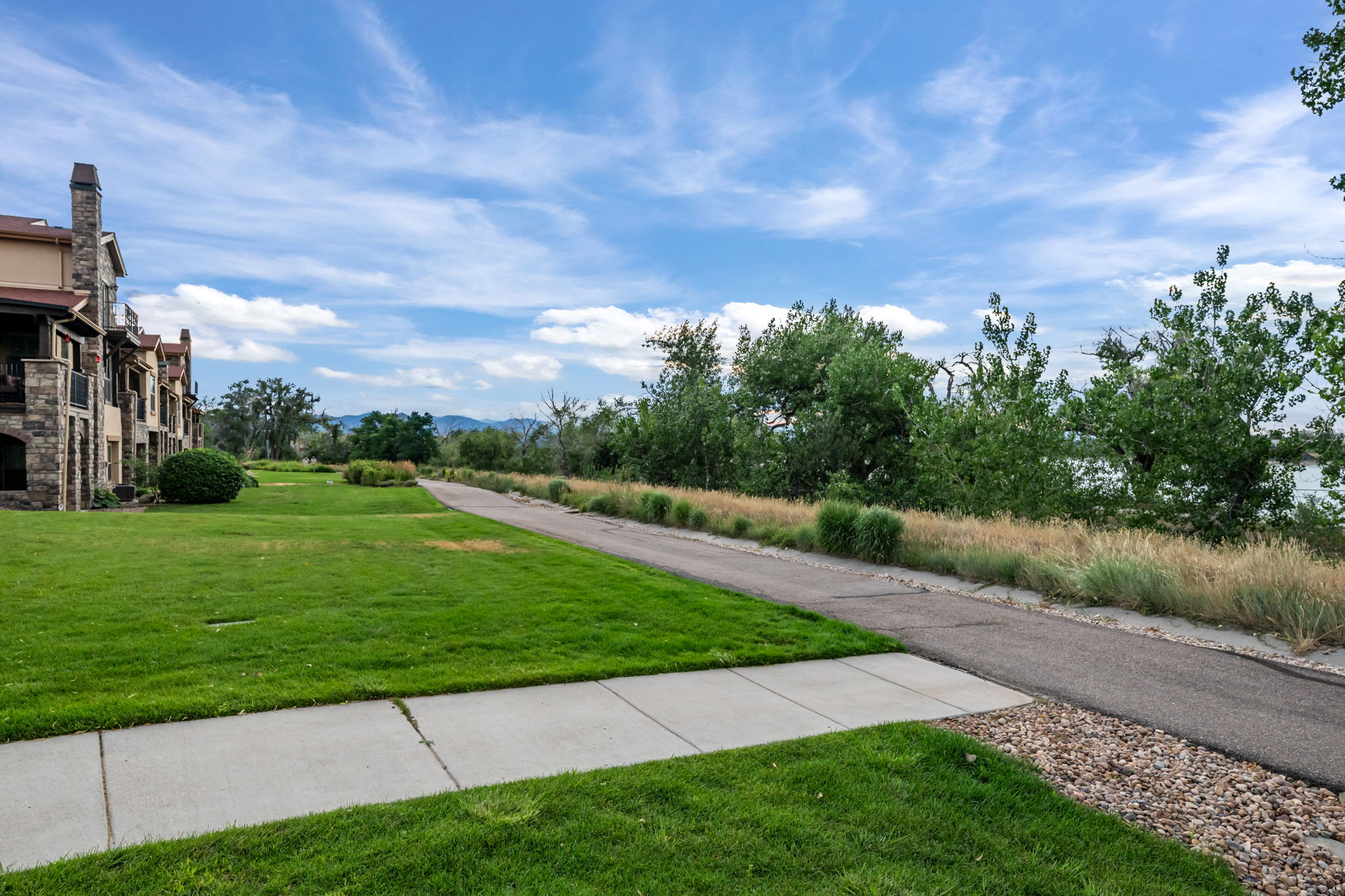 Walking path within the community and Highline Canal path right outside community
