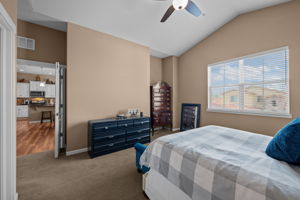 View of Primary Bedroom back into the Family Room