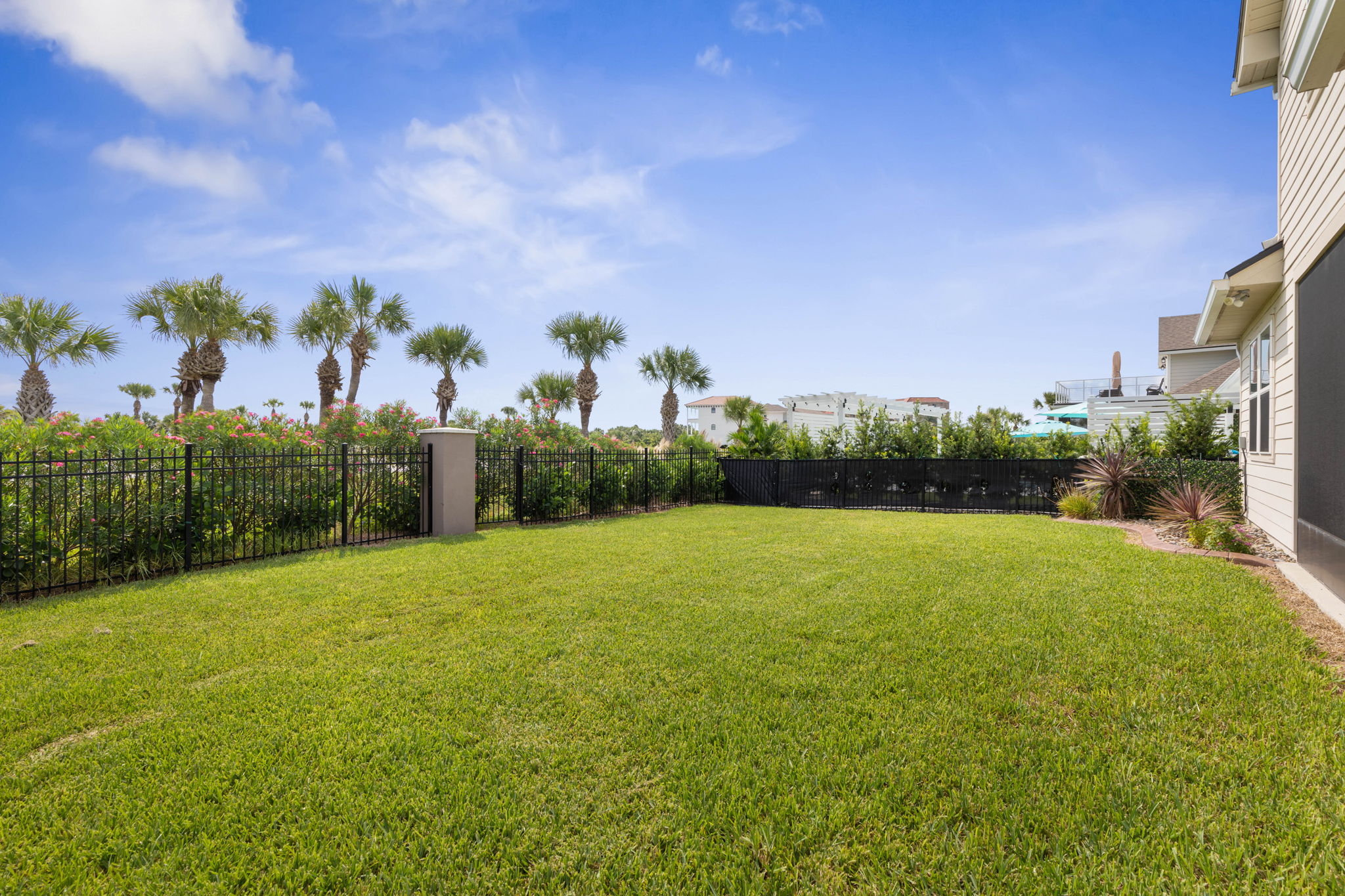 Large Fenced-in Backyard