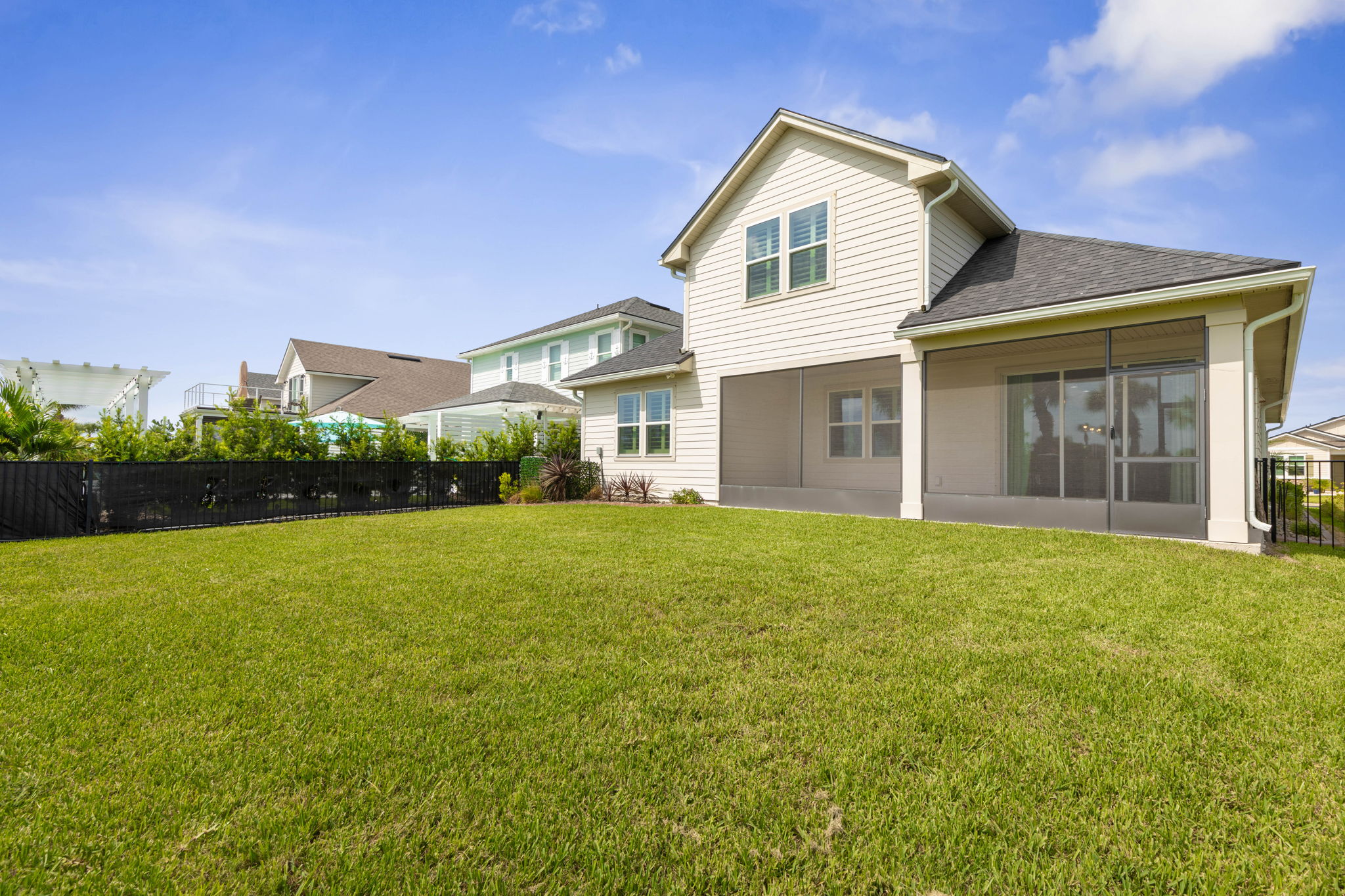 Large Fenced-in Backyard