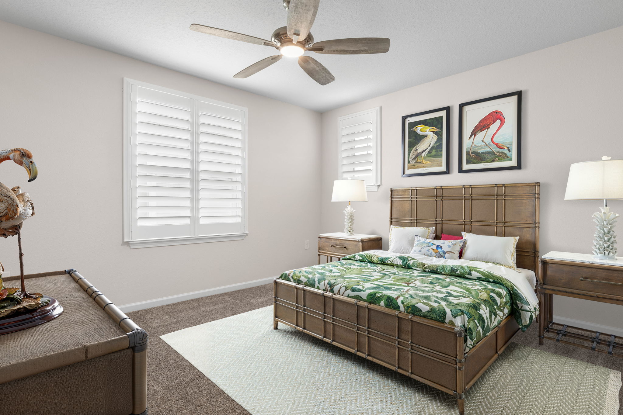 Upstairs Guest Bedroom-3 Virtually Staged
