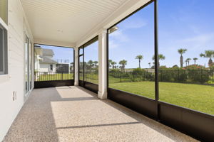 Lanai with Epoxy Floor