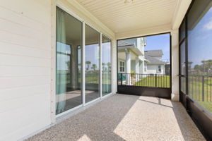 Lanai with Epoxy Floor