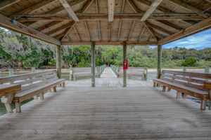 Large Dock on Intracoastal Waterway
