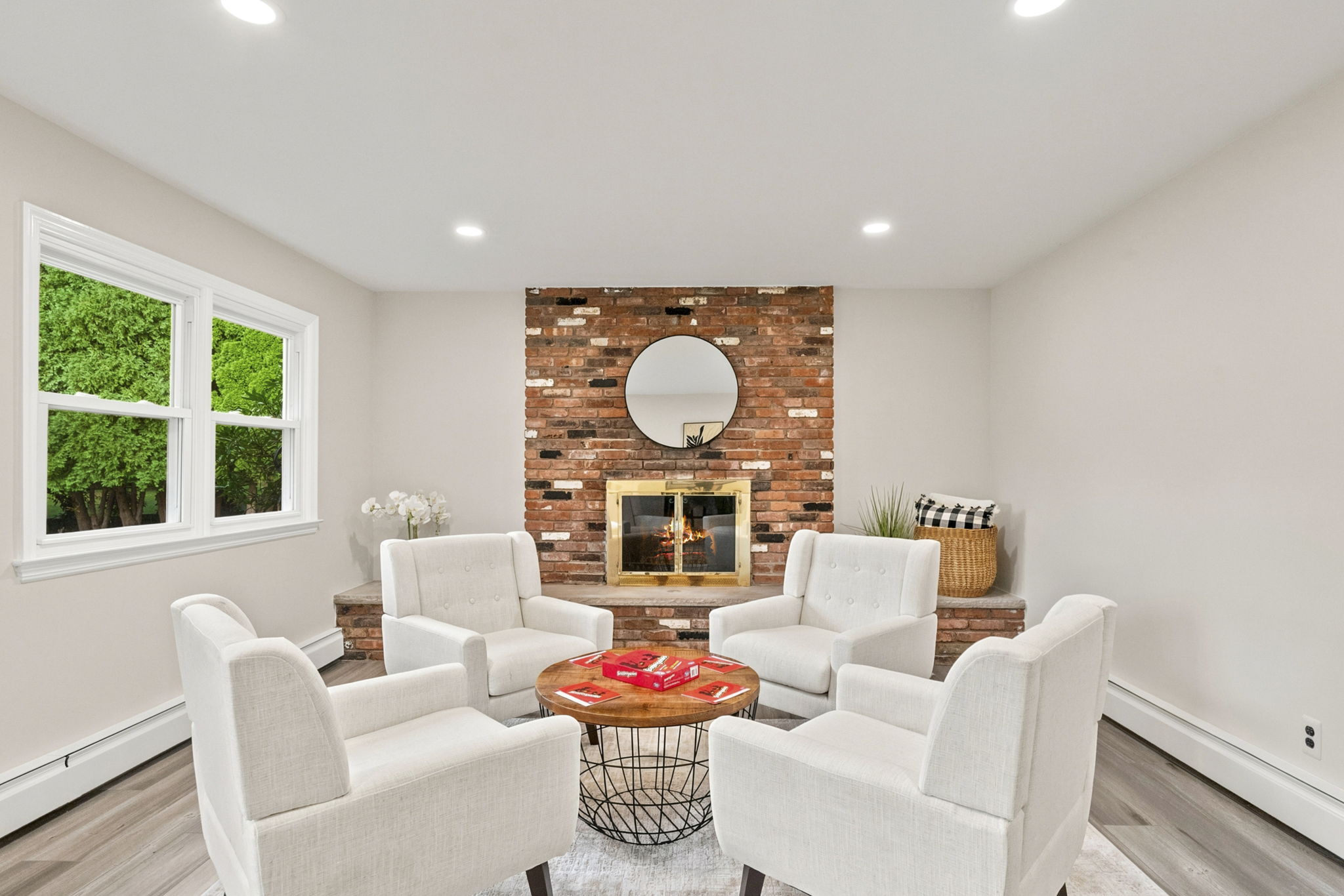 Family Room-Ground Level-Sliders to Patio