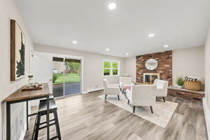 Family Room-Ground Level-Sliders to Patio