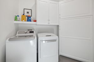 Laundry Room with Storage