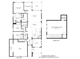 First and Second Floors