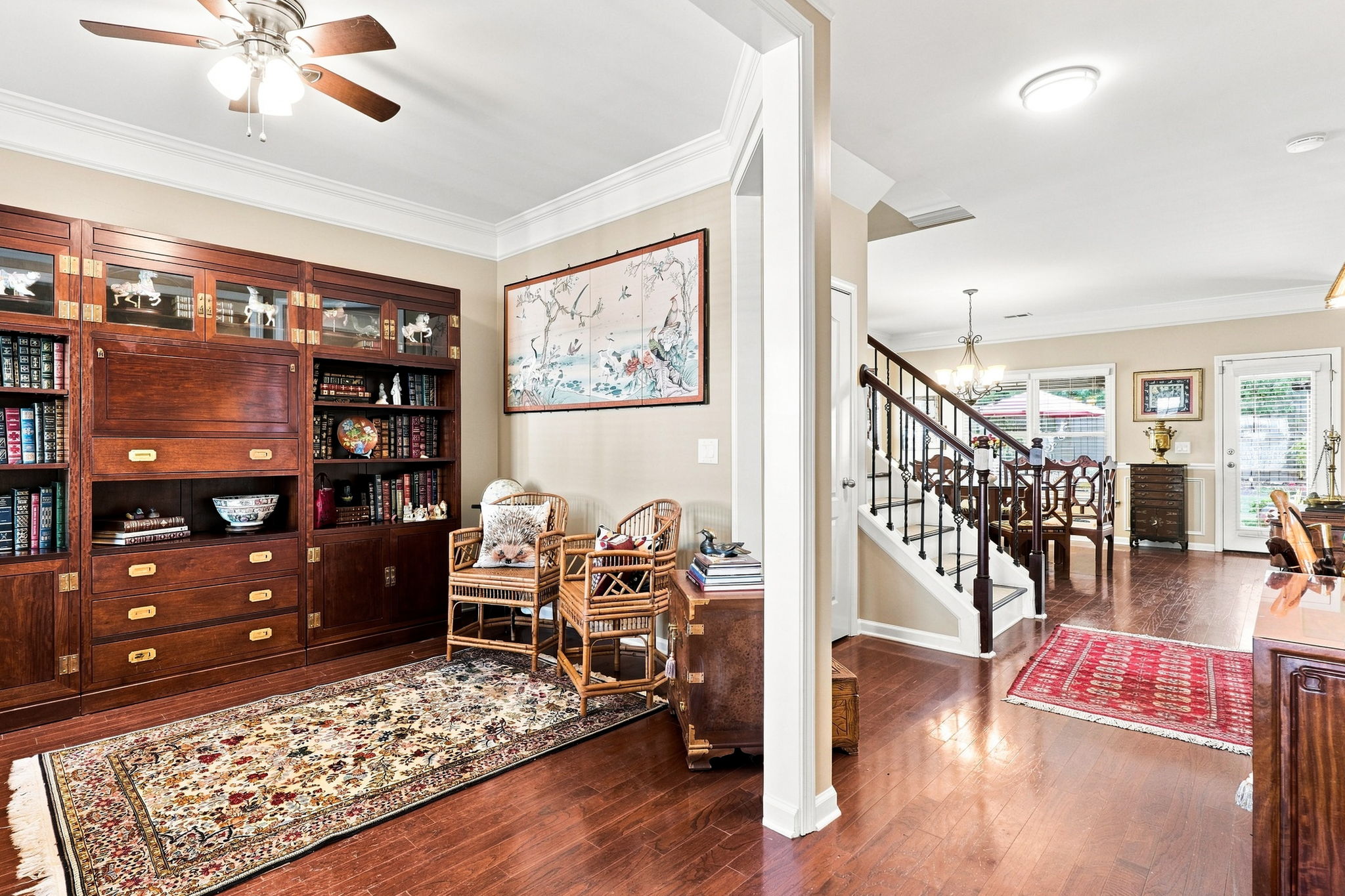 Large Office or FLEX ROOM rather have a den or playroom  you can do that!