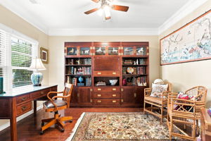 Crown Molding throughout the home