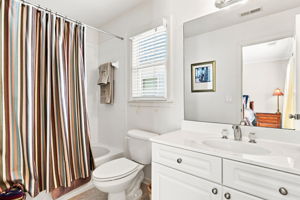 En Suite Bath in First Secondary Bedroom