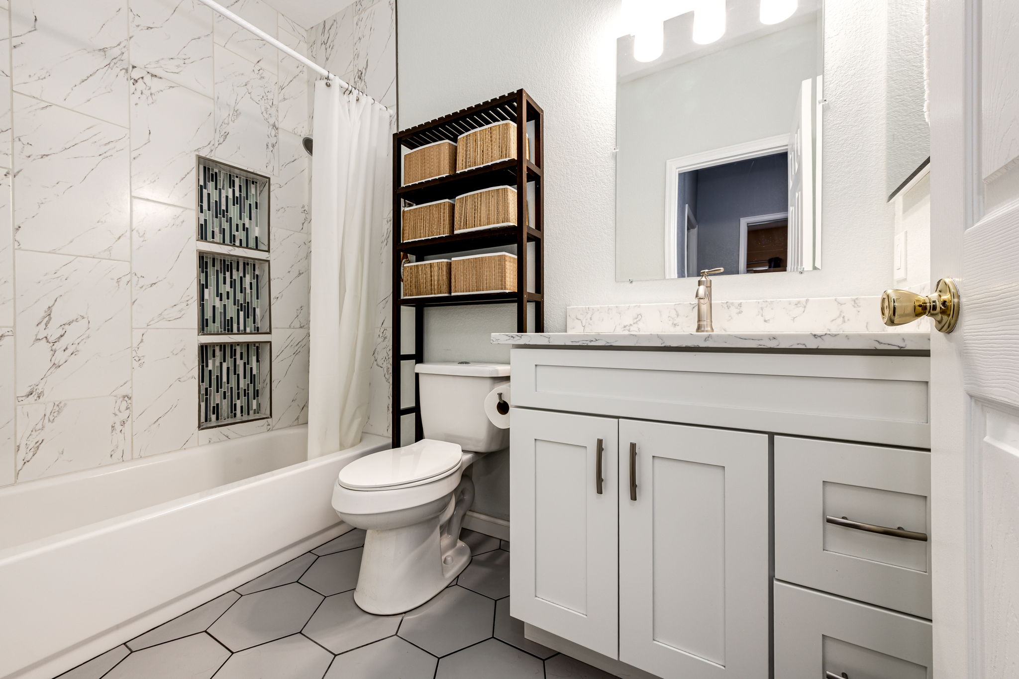 Remodeled Full Bathroom