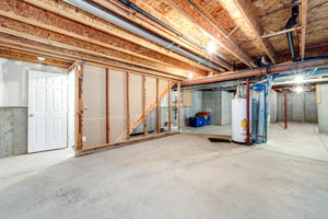Sprawling Unfinished Basement