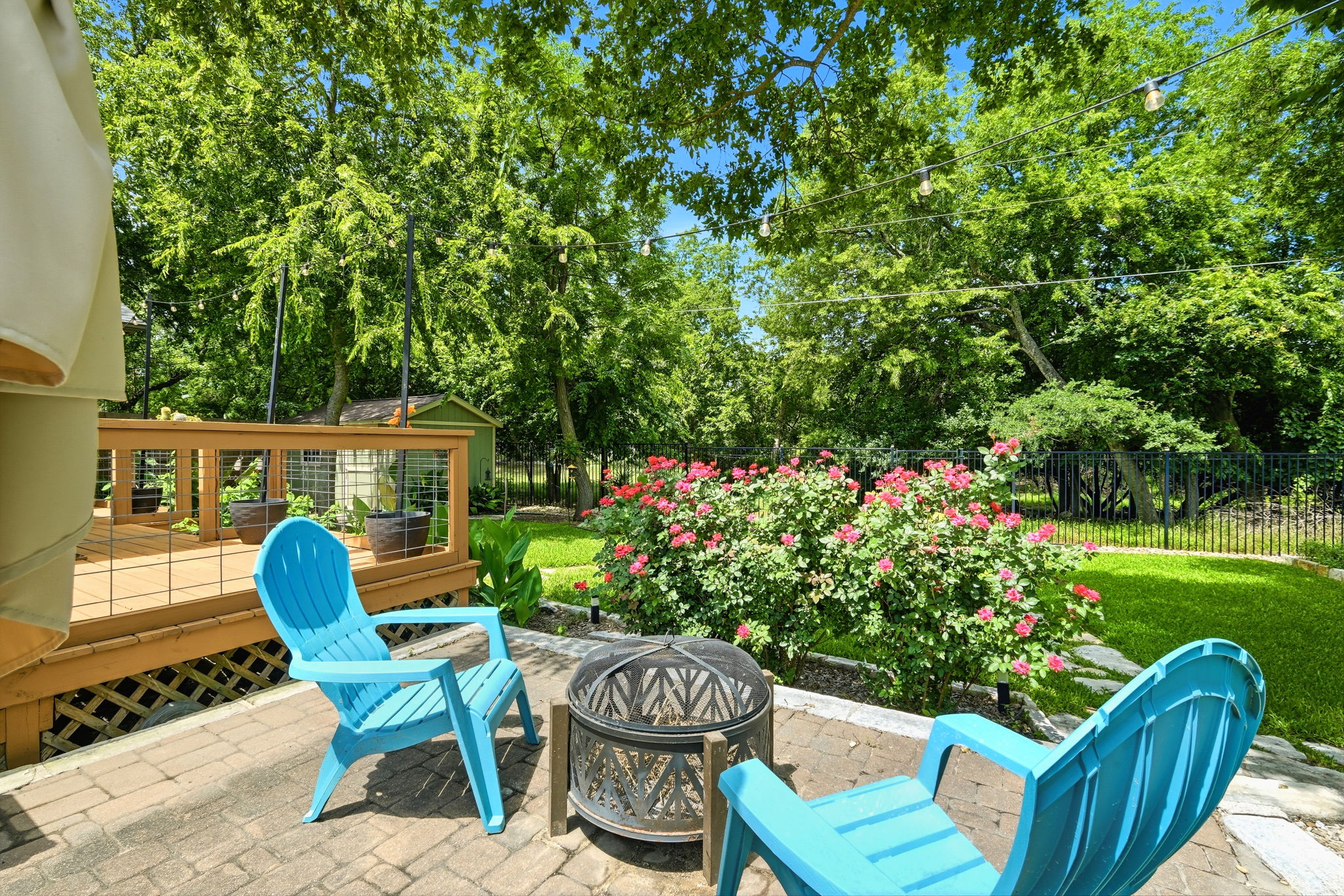 Patio/View of Back Yard