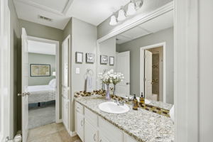 Pass Through Bathroom