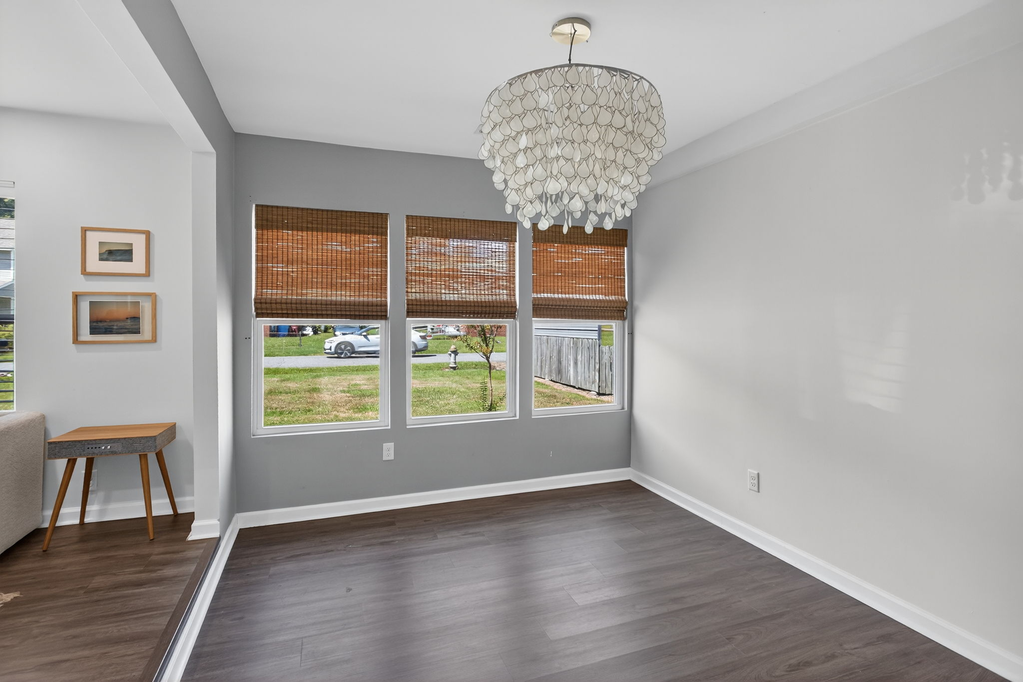 Open and airy layout with functional flow.