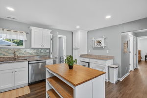 Heart of the home with easy access to everything.
