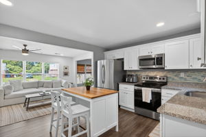 Sleek, move-in–ready kitchen.